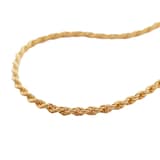 Monica Vinader Corda Chain Friendship Bracelet In 18ct Gold Vermeil