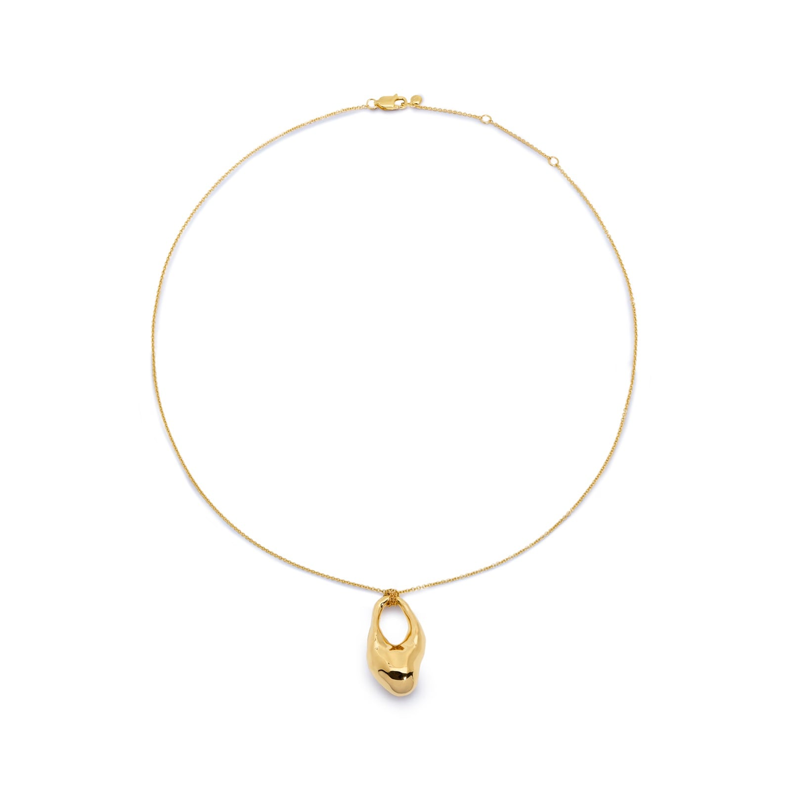 Antica Bold Chain Necklace In 18ct Gold Vermeil