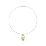 Monica Vinader Antica Bold Chain Necklace In 18ct Gold Vermeil