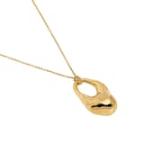 Monica Vinader Antica Bold Chain Necklace In 18ct Gold Vermeil