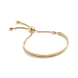 Monica Vinader Fiji Friendship Bracelet In 18ct Gold Vermeil With Lab Grown Diamond