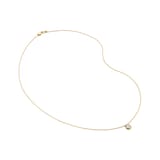 Monica Vinader Pear Chain Necklace In 18ct Gold Vermeil With Lab Grown Diamond