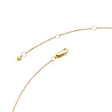 Monica Vinader Pear Chain Necklace In 18ct Gold Vermeil With Lab Grown Diamond