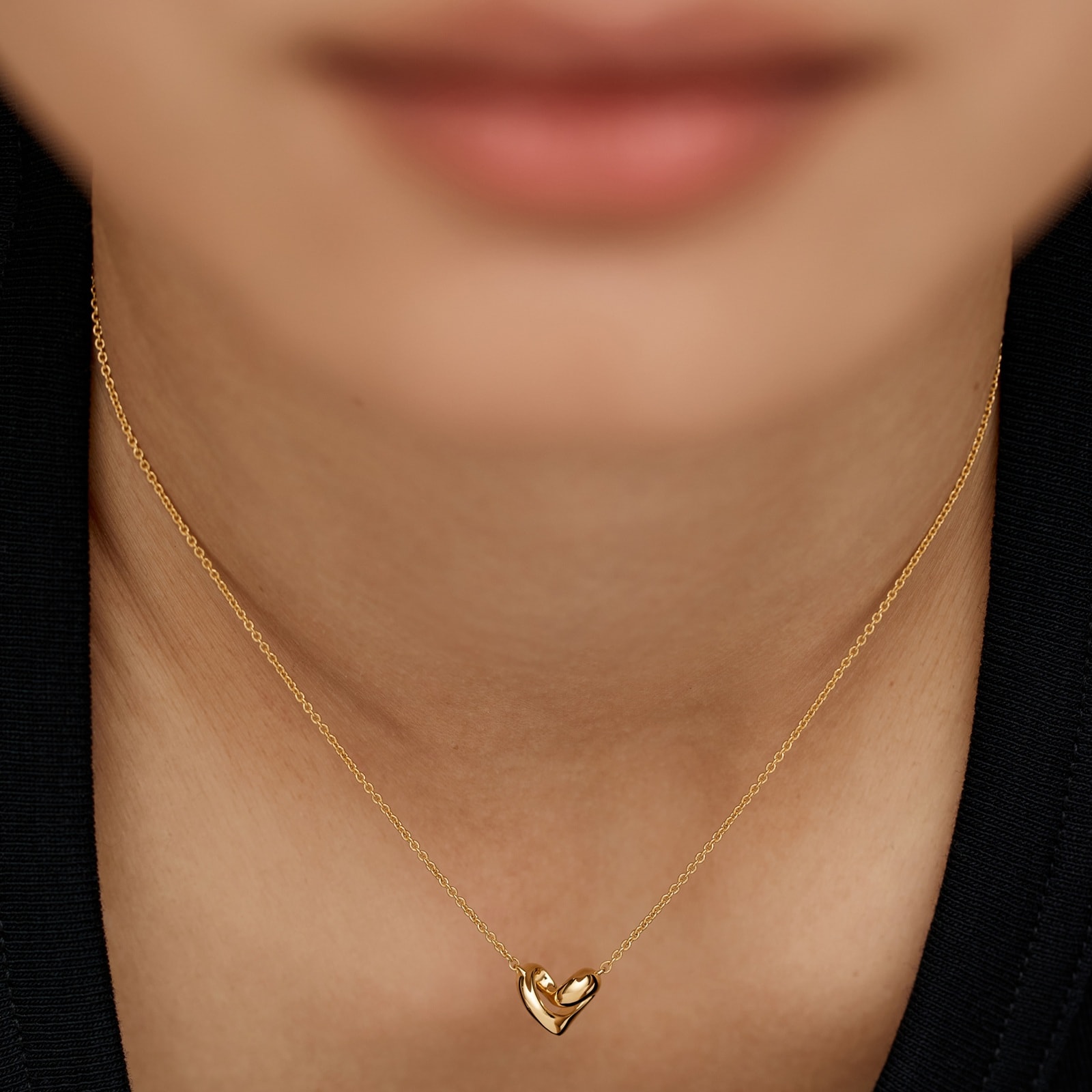 Monica Vinader Infinity Heart Small Chain Necklace In 18ct Gold Vermeil Monica Vinader Infinity Heart Small Chain Necklace In 18ct Gold Vermeil
