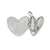 Monica Vinader Heart Locket In Sterling Silver