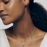 Monica Vinader Heart Chain Necklace 18ct Gold Vermeil