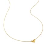 Monica Vinader Heart Chain Necklace 18ct Gold Vermeil