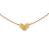 Monica Vinader Heart Chain Necklace 18ct Gold Vermeil