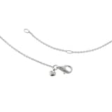 Monica Vinader Heart Chain Necklace In Sterling Silver