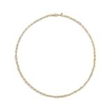 Monica Vinader Bold Paperclip Chain Necklace In 18ct Gold Vermeil
