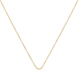 Monica Vinader Fine Chain Necklace In 18ct Gold Vermeil