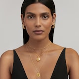 Monica Vinader Fine Chain Necklace In 18ct Gold Vermeil