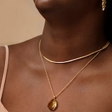 Monica Vinader Fine Chain Necklace In 18ct Gold Vermeil