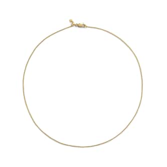 Monica Vinader Fine Chain Necklace In 18ct Gold Vermeil