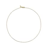 Monica Vinader Fine Chain Necklace In 18ct Gold Vermeil