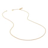Monica Vinader Fine Chain Necklace In 18ct Gold Vermeil