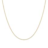 Monica Vinader Fine Chain Necklace In 18ct Gold Vermeil