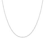 Monica Vinader Fine Chain Necklace In Sterling Silver