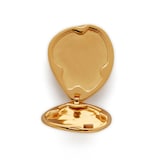 Monica Vinader Deia Pebble Locket In 18ct Gold Vermeil