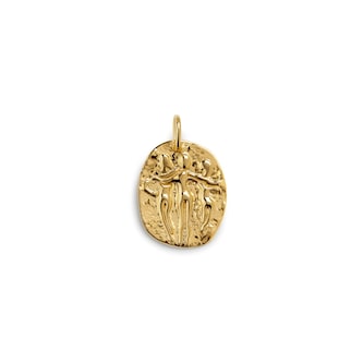 Monica Vinader Sisterhood Pendant In 18ct Gold Vermeil Monica Vinader Sisterhood Pendant In 18ct Gold Vermeil