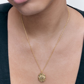 Monica Vinader Sisterhood Pendant In 18ct Gold Vermeil Monica Vinader Sisterhood Pendant In 18ct Gold Vermeil