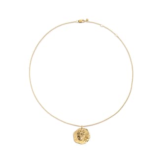 Monica Vinader Gemini Zodiac Chain Necklace In 18ct Gold Vermeil