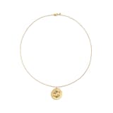 Monica Vinader Pisces Zodiac Chain Necklace In 18ct Gold Vermeil