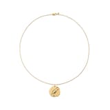 Monica Vinader Scorpio Zodiac Chain Necklace In 18ct Gold Vermeil