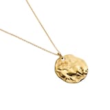 Monica Vinader Taurus Zodiac Chain Necklace In 18ct Gold Vermeil