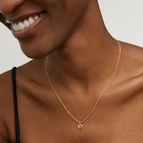 Monica Vinader February Birthstone Chain Necklace In 18ct Gold Vermeil With Amethyst