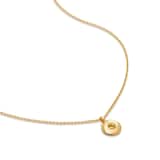Monica Vinader November Birthstone Chain Necklace In 18ct Gold Vermeil With Citrine