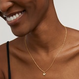 Monica Vinader June Birthstone Chain Necklace In 18ct Gold Vermeil With Moonstone