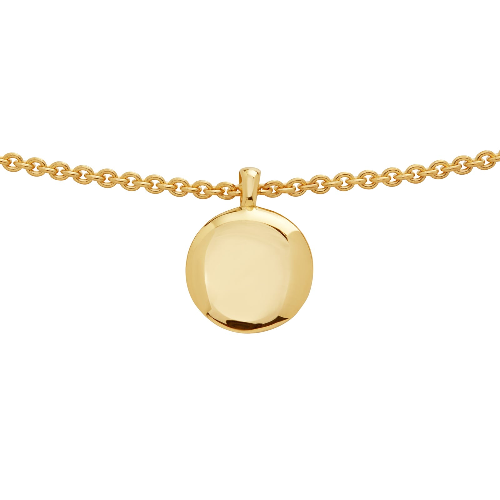 Monica Vinader December Birthstone Chain Necklace In 18ct Gold Vermeil With Turquoise Monica Vinader December Birthstone Chain Necklace In 18ct Gold Vermeil With Turquoise