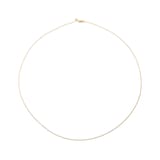 Monica Vinader Super Fine Chain Necklace In 14ct Solid Gold