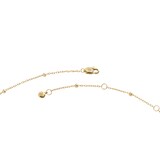Monica Vinader Beaded Chain Necklace In 14ct Solid Gold