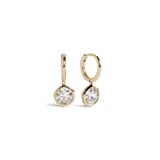 Monica Vinader MV Siren™ Solitaire 1ct Lab Grown Diamond Earrings In 14ct Solid Gold
