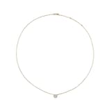 Monica Vinader MV Siren™ Solitaire 0.50ct Lab Grown Diamond Necklace In 14ct Solid Gold