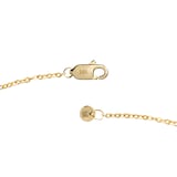 Monica Vinader MV Siren™ Solitaire 0.50ct Lab Grown Diamond Necklace In 14ct Solid Gold