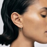 Monica Vinader Solitaire Lab Grown Diamond Stud Earrings In 14ct Solid Gold