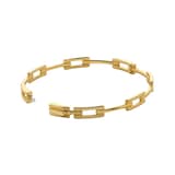 Monica Vinader MV Signature™ Link Slim Bangle In 18ct Gold Vermeil