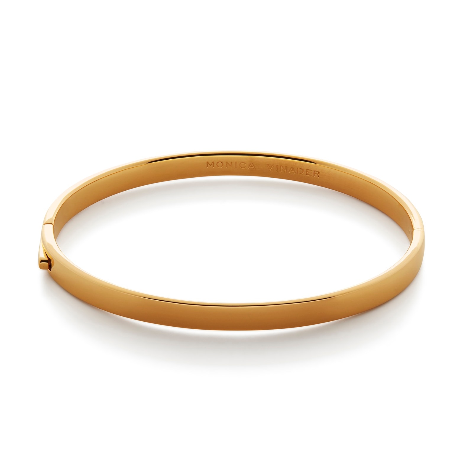 Essential Bangle In 18ct Gold Vermeil