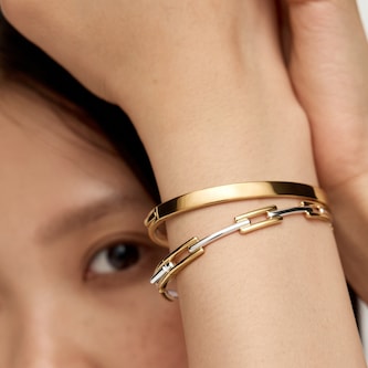 Monica Vinader Essential Bangle In 18ct Gold Vermeil Monica Vinader Essential Bangle In 18ct Gold Vermeil