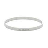 Monica Vinader Essential Bangle In Sterling Silver