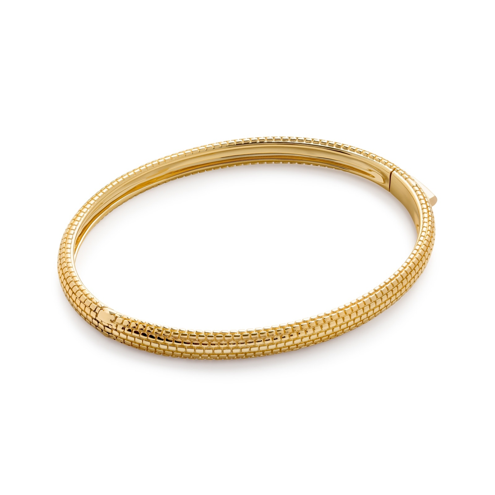 Monica Vinader Heirloom Bangle In 18ct Gold Vermeil Monica Vinader Heirloom Bangle In 18ct Gold Vermeil