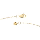 Monica Vinader Mini Heart Chain Bracelet In 14ct Solid Gold