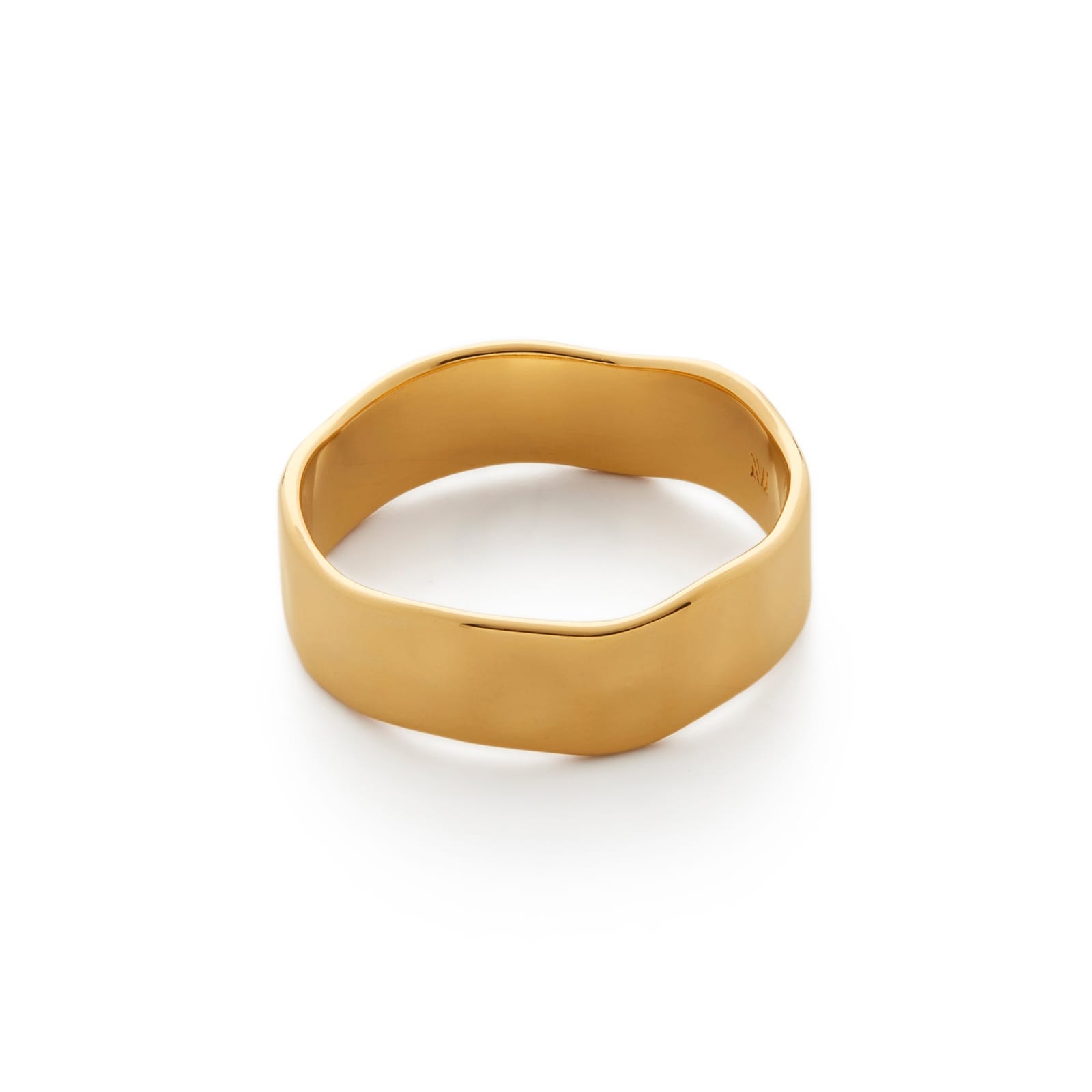 Monica Vinader MV Siren™ Muse Ring In 18ct Gold Vermeil Monica Vinader MV Siren™ Muse Ring In 18ct Gold Vermeil