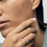 Monica Vinader Diamond Eternity Ring 14ct Solid Gold & Lab Grown Diamond