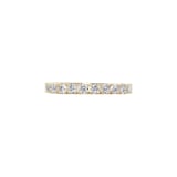 Monica Vinader Diamond Eternity Ring 14ct Solid Gold & Lab Grown Diamond
