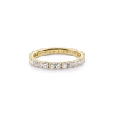 Monica Vinader Diamond Eternity Ring In 14ct Solid Gold With Lab Grown Diamond