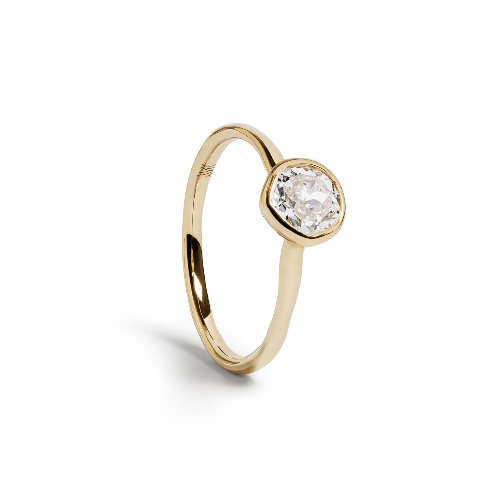 MV Siren™ Solitaire 0.50ct Lab Grown Diamond Ring In 14ct Solid Gold - Ring Size I
